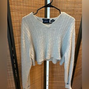 Cashmere Cropped Sweater